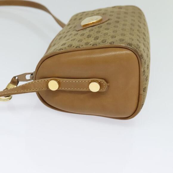 GUCCI Micro GG Canvas Shoulder Bag Vintage Beige Gold - Picture 4 of 16